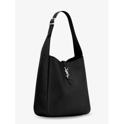 Le 5 à 7 leather shoulder bag with metal Cassandre logo