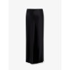 Silk midi skirt