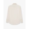 Certified cotton shirt with Monogram embroidery
