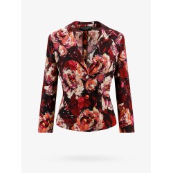 Cady blazer with peonie flower print