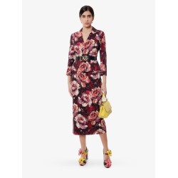 Cady blazer with peonie flower print