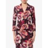 Cady blazer with peonie flower print