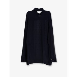 Viscose shirt with rhinestones
