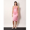 Silk Satin Midi Dress