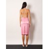 Silk Satin Midi Dress