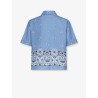 Bandana cotton and linen shirt