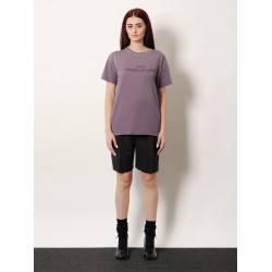 Cotton T-shirt with rewashed effect