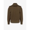 Wool and cotton cardigan