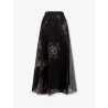 Hypnotic Maxi Skirt silk long skirt