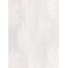 Jacquard silk trousers with floral motif