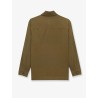 Cotton and linen shirt with embroidery