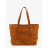 City suede shoulder bag