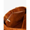 City suede shoulder bag