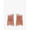 Alaya stone-effect resin earrings