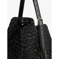Raffia shoulder bag