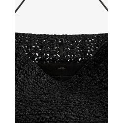 Raffia shoulder bag