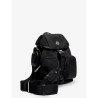 Trick nylon crossbody bag with logo patch on the front