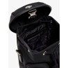 Trick nylon crossbody bag with logo patch on the front