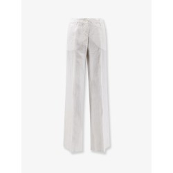 "Vissuto" linen trousers