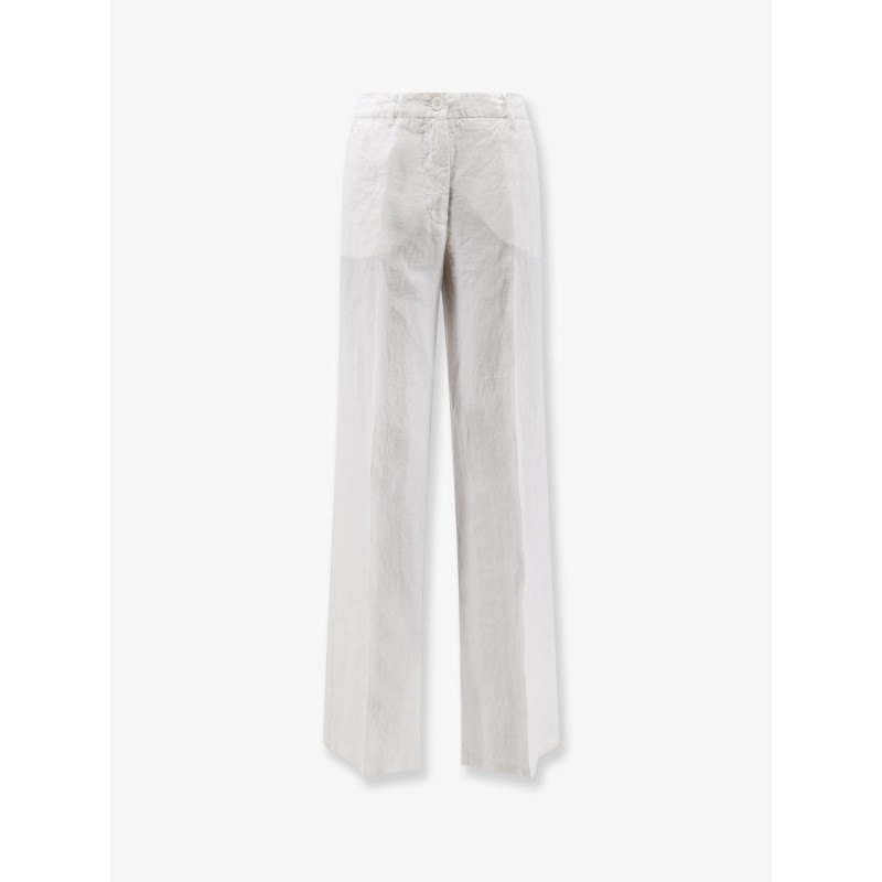 "Vissuto" linen trousers