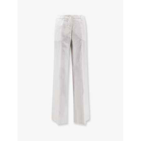 "Vissuto" linen trousers
