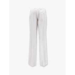 "Vissuto" linen trousers