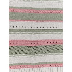 Unisex sleeveless cotton sweater