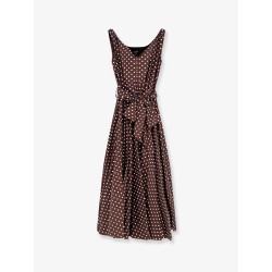 Mambo polka-dots cotton dress