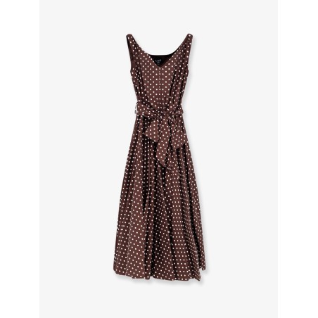Mambo polka-dots cotton dress