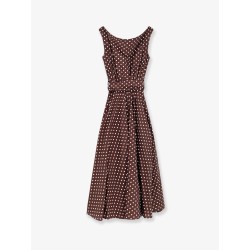 Mambo polka-dots cotton dress