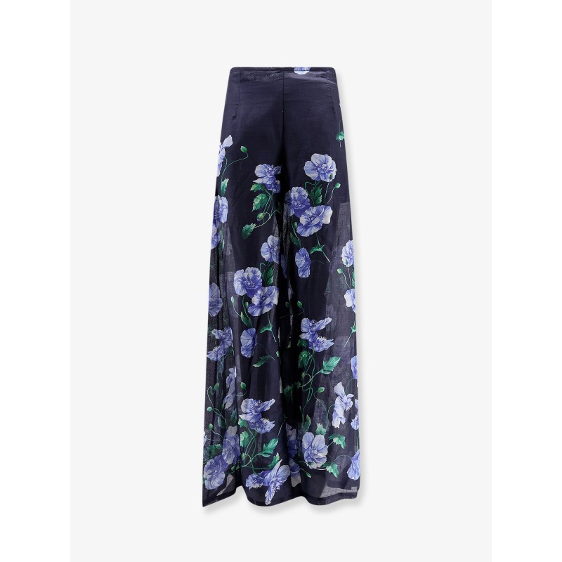 Frangipane ramie trousers