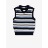 Unisex sleeveless cotton sweater
