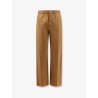 Cotton and linen trousers