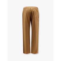 Cotton and linen trousers