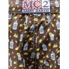 Nylon swim shorts with all-over micro pattern