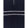 Half-Zip cotton blend sweater