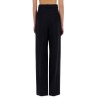 WIDE-LEG PANTS IN GRAIN DE POUDRE