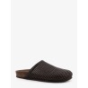 Leather sandals with Precious Net detail