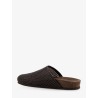 Leather sandals with Precious Net detail