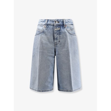 Jenica Bermuda blue denim shorts