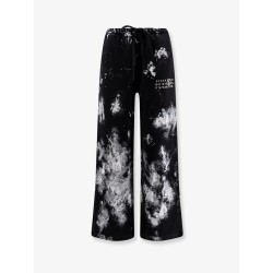 Cotton Jogging Trousers with Numeric Signature embroidery