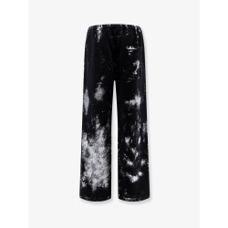 Cotton Jogging Trousers with Numeric Signature embroidery