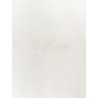 Cotton shirt with front embroidered logo