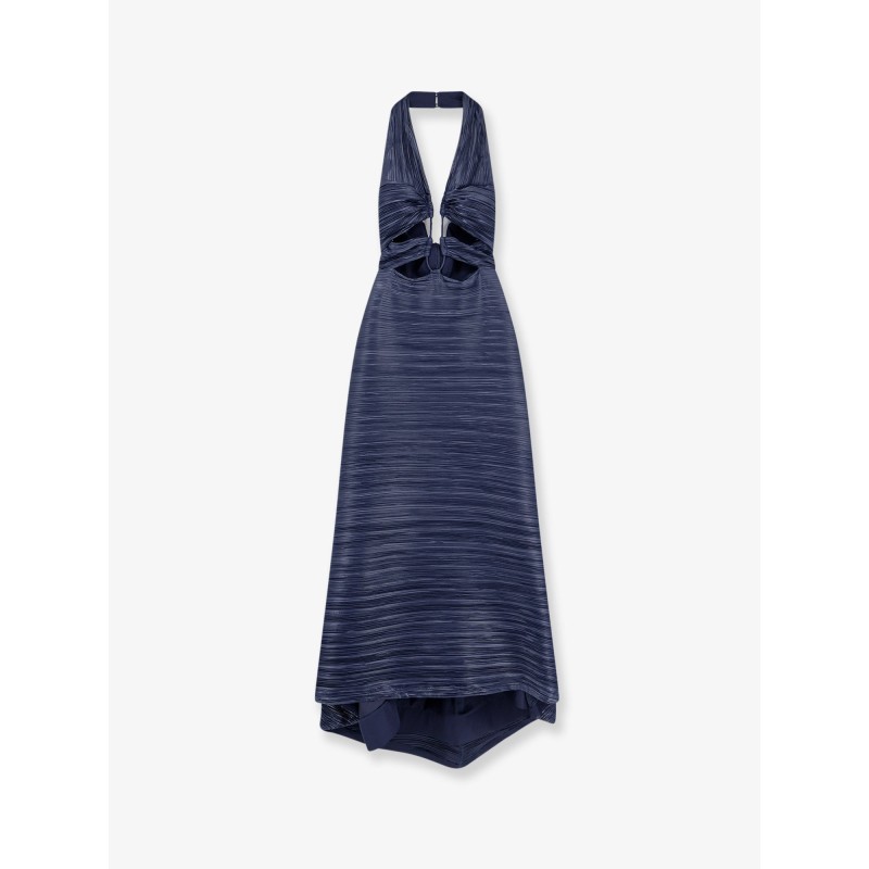 Pleated fabric Jahzara dress