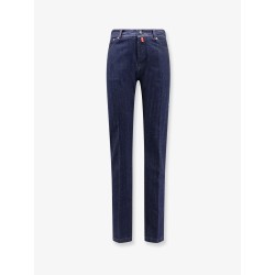 Cotton blend jeans