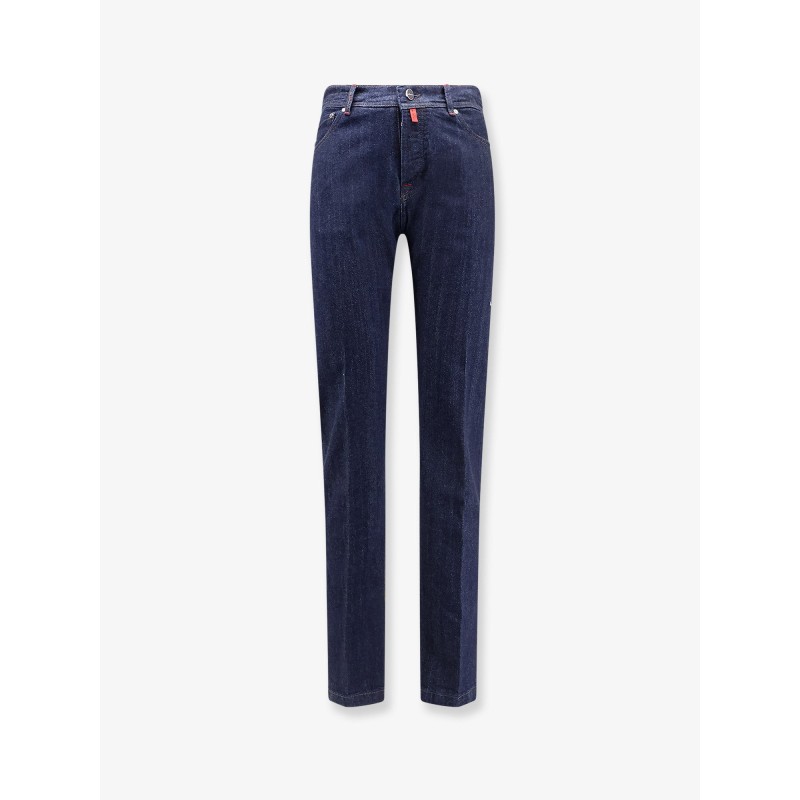 Cotton blend jeans