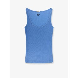 Wool tank top with back logo