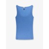 Wool tank top with back logo