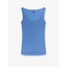 Wool tank top with back logo