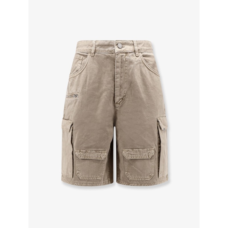 Cotton cargo bermuda shorts